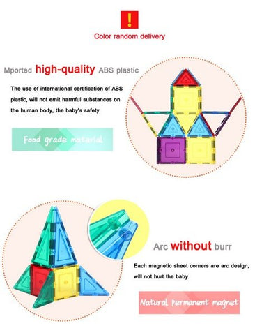 Extrokids Magnatiles 100 PCS SET  - EKT1514