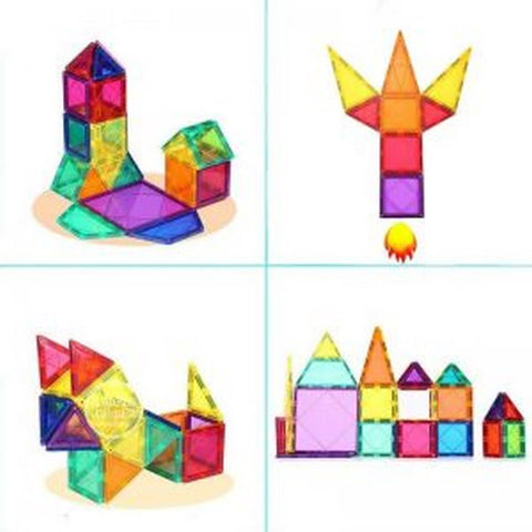 Extrokids Magnatiles 100 PCS SET  - EKT1514