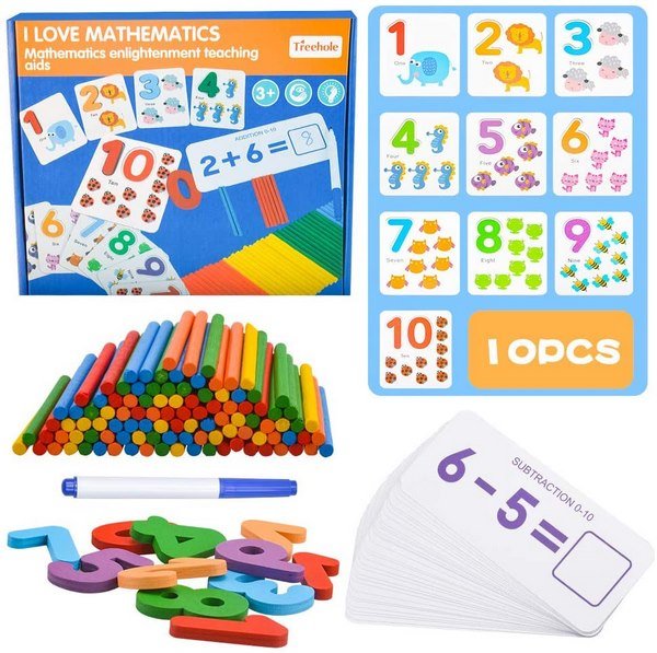 Extrokids Wooden Mathematics Set Toy - EKT1518