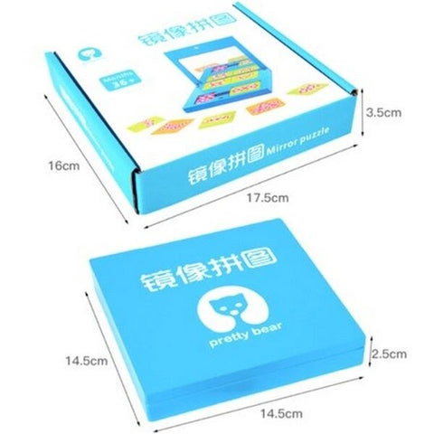 Extrokids Wooden Mirror Puzzle - EKT1555