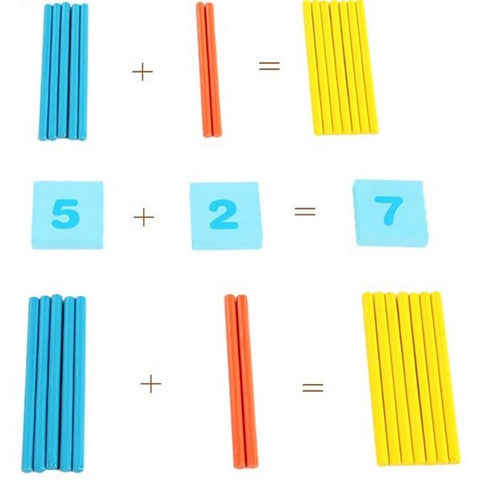 Extrokids Wooden Early Math Domino - EKT1594