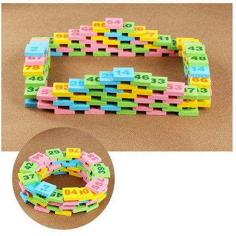 Extrokids Wooden Early Math Domino - EKT1594