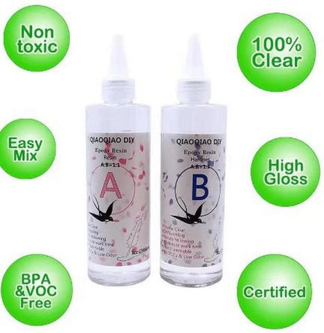 Extrokids Epoxy Resin &amp; Curing Agent Kit Fiber Reinforced Polymer Resin Composite Material Big- - EKC1607