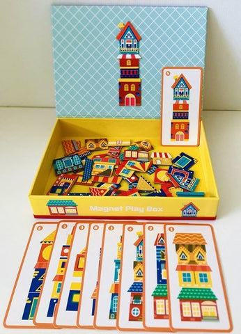 Extrokids Magnet Play Box - Houses - EKT1622