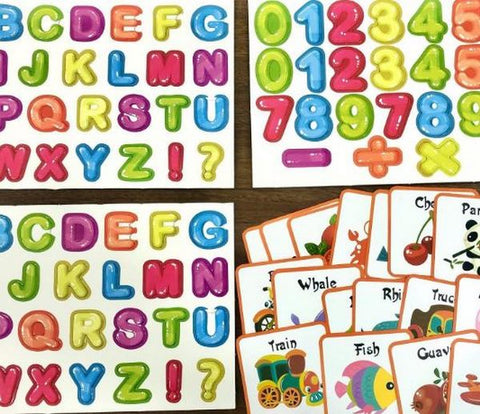 Extrokids Magnetic Play Box Alphabets and numbers - EKT1623