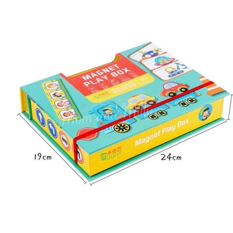 Extrokids Magnet Play Box - Transport - EKT1624
