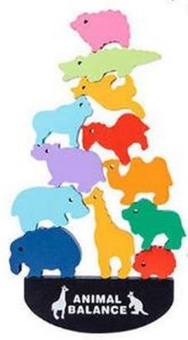 Extrokids Wooden Animal Balance Game - EKT1660