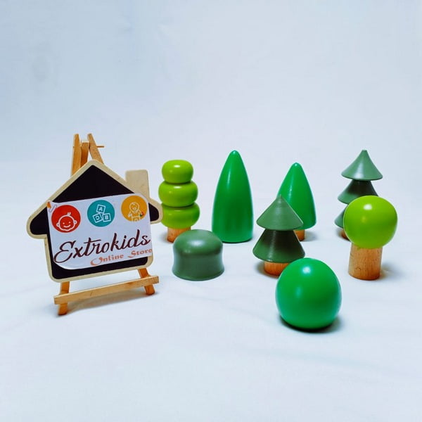 Extrokids Wooden Trees For Children - EKT1688