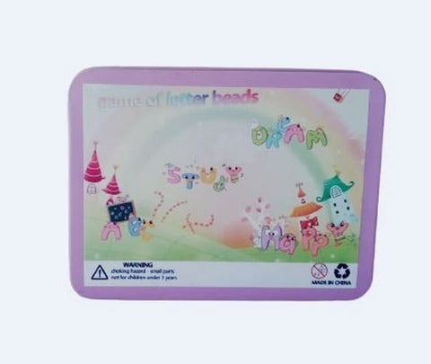 Extrokids Wooden Game Of Letter Beads - EKT1718