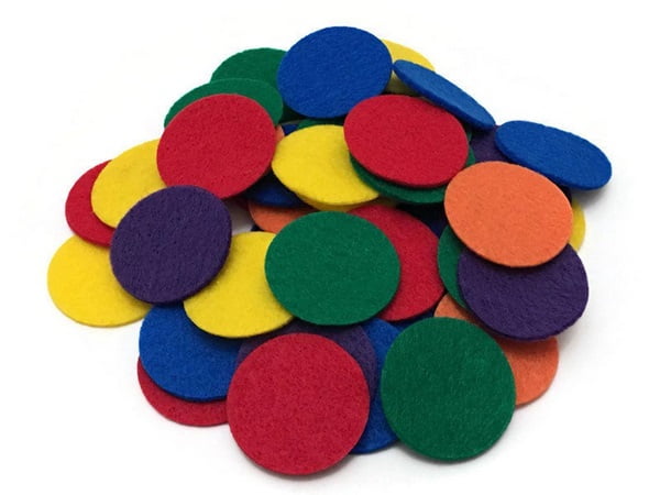 Mini Coloured Block Extrokids Wooden Kids Mini Circular Blocks Toys Set Coloured Blocks