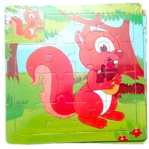 Extrokids Wooden 9 Pcs of Montessori Jigsaw Puzzle - EKT1770