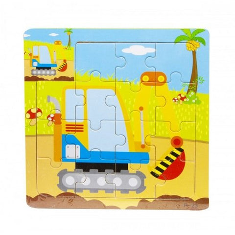 Extrokids Wooden 9 Pcs of Montessori Jigsaw Puzzle - EKT1777