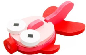 Extrokids 3D Fish wooden puzzle educational toy - EKT1833