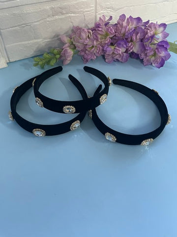 Head Band Black Band 1pc - EKAS0080