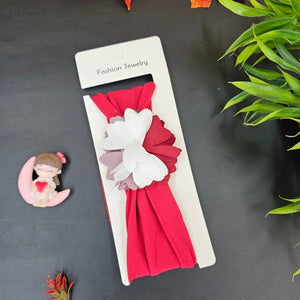 Head Band Flower Model 1pc Meroon - EKAS0103 - 7