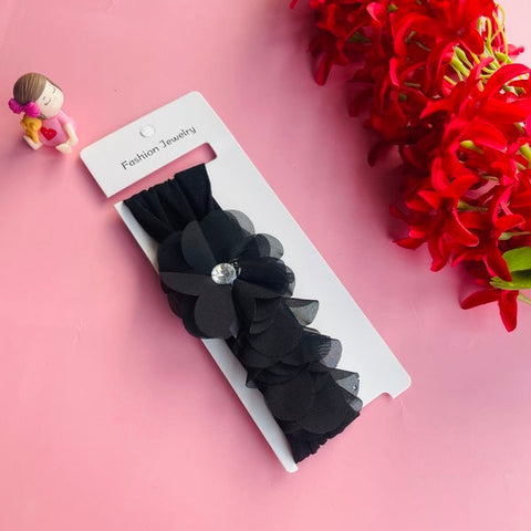 Head Band Flower Model 1pc Black - EKAS0104 - 7