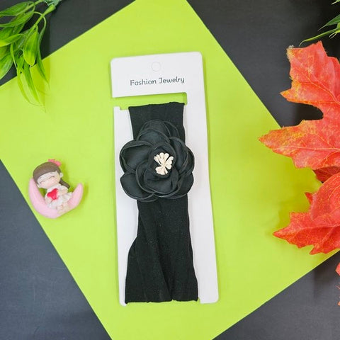 Head Band Rose Model 1pc Black - EKAS0105 - 4