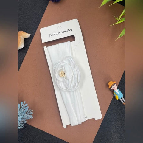 Head Band Lotus Model 1pc White - EKAS0107 - 4