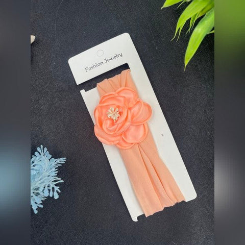 Head Band Lotus Model 1pc Orange - EKAS0107 - 5