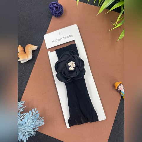 Head Band Lotus Model 1pc Black - EKAS0107 - 8