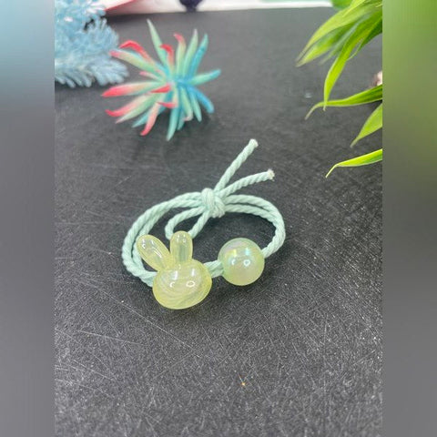 Rabbit Cute Hair Band 1pc Green - EKAS0124 - 2