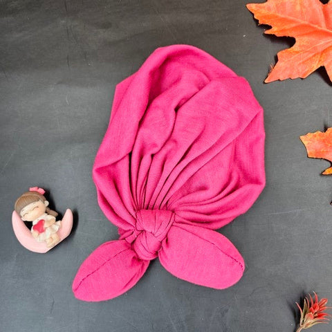 Head Band For Baby 1pc Dark Pink - EKAS0132 - 4