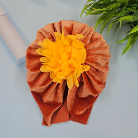 Head Band For Baby Design 2 1pc Orange - EKAS0134 - 1