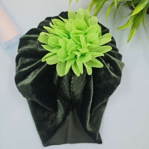 Head Band For Baby Design 2 1pc Green - EKAS0134 - 2