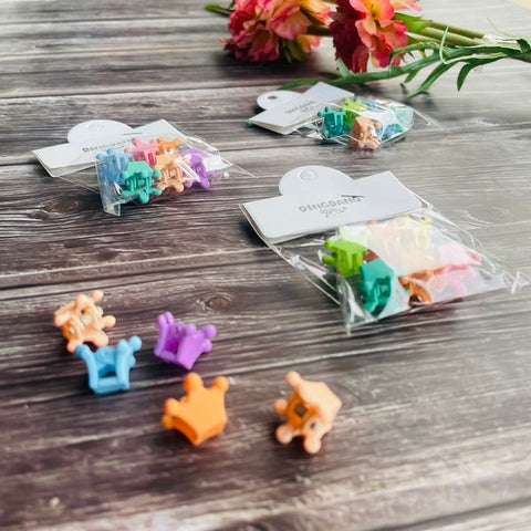 Mini Catch Clip 6pc  Random Design Will Be Shipped - EKAS0146