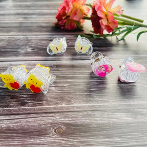 Catch Clips Small Corn 1pair Random Design Will Be Shipped - EKAS0147