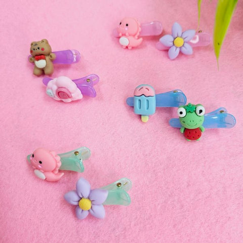 Mini Donate Clips 2pc  Random Design Will Be Shipped - EKAS0154
