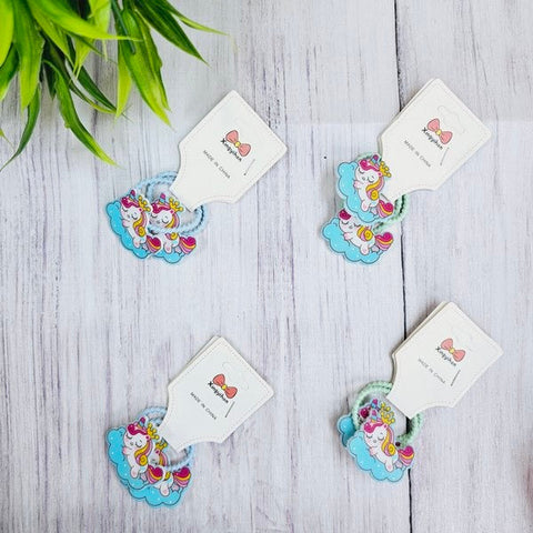 Unicorn Hair Band 1pair Blue - EKAS0160 - 3