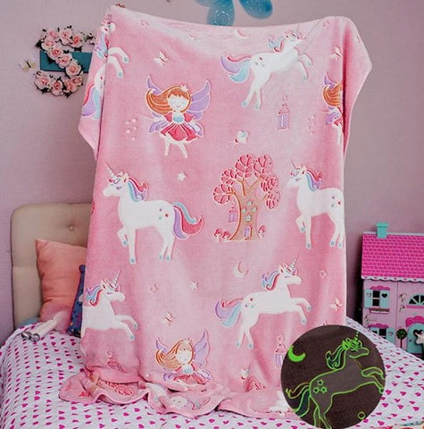 Soft Blanket glow in the dark room - EKBB015