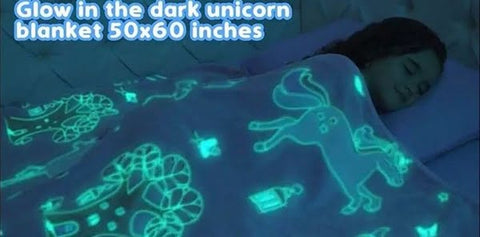 Soft Blanket glow in the dark room - EKBB015
