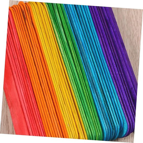 Icecream Stick for craft and Diy - Jumbo Size - Color - 20*2.5 Cm - EKC1055