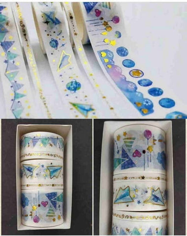 Extrokids  Masking Tape Set Decorative Craft Tape for DIY Scrapbooking - EKC1793