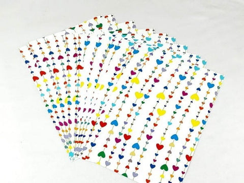Pigloo sheets - heart - EKC1862
