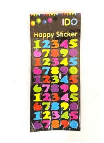 Extrokids Number Sticker - EKC1875