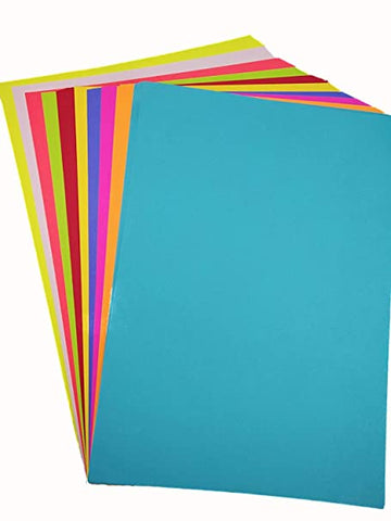 A4 BRIGHT NEON COLOR CARD 50 SHEETS 8.5X11 - EKC1960