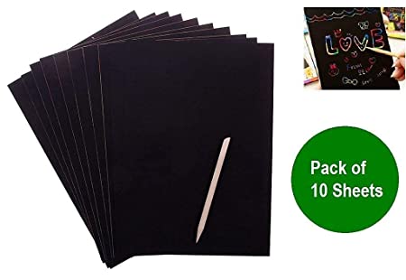 SCRATCH SHEET A4 - 10 SHEETS - EKC1962