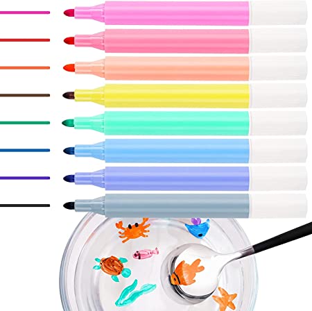 Floating Neon Color Pen | Vibrant 8-Pack for Creative Expression