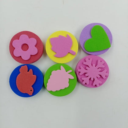 6PC FOAM STAMP KIDS DESIGN (6FSK) - EKC1968