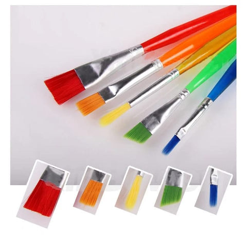 7PC PAINT BRUSH TP COLOR WITH TRAY A0117 - EKC1974