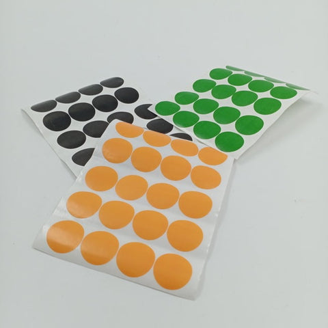 Extrokids Multipurpose 2cm Dot round sticker 3 in 1 for activity - EKC2025