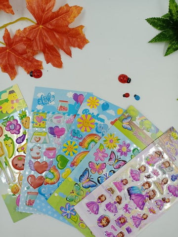 KIDDY BUBBLES STICKER 1pc Random design will be shipped - EKC2034