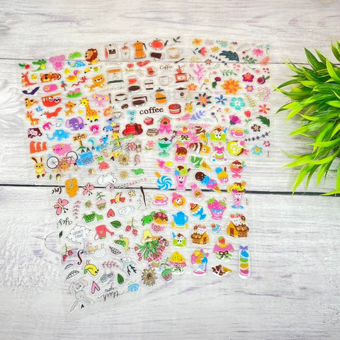 STICKER FASHION (LXK) 1PC RANDOM DESIGN WILL BE SHIPPED - EKC2044