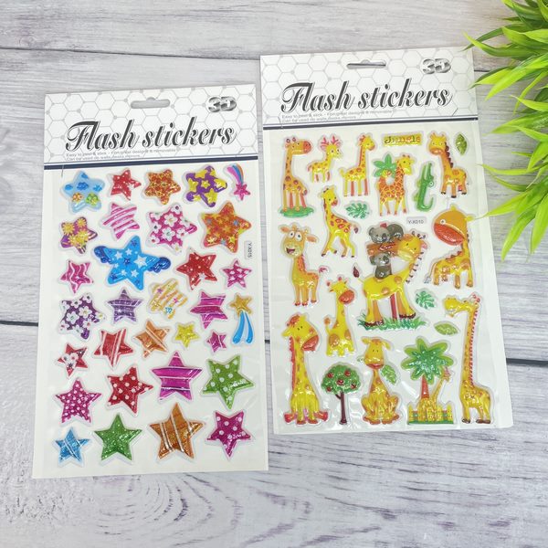 YX FLASH STICKER (YX) 1PC RANDOM DESIGN WILL BE SHIPPED - EKC2053