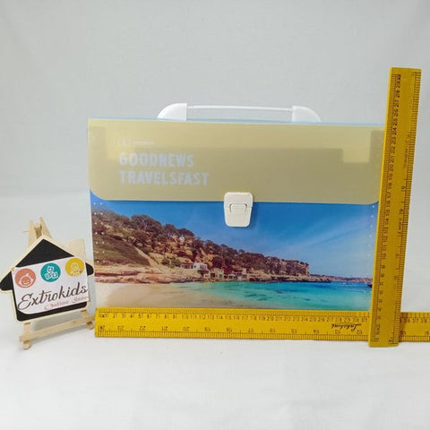 FILE FOLDER with compartments - Good quality - EKH0058