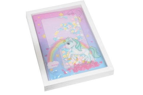 Unicorn LED Light up Notebook Diary / 3 Mode Unicorn Light Diary for Girls/Unicorn Theme Gift - EKH