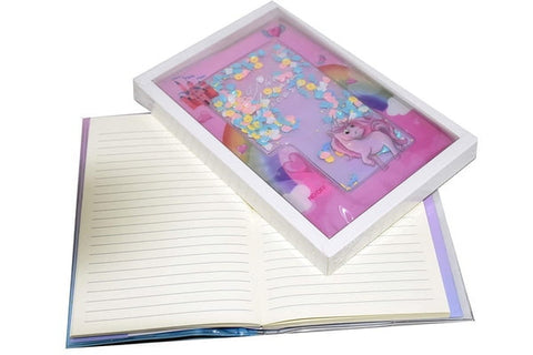 Unicorn LED Light up Notebook Diary / 3 Mode Unicorn Light Diary for Girls/Unicorn Theme Gift - EKH